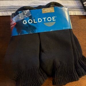 Gold Toe Black Comfort Socks
